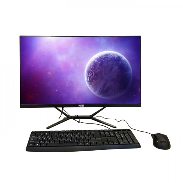 Моноблок MITSU AIO-O2308B, 23,8", IPS, G6405, DDR4 8Gb ULTRASLIM (ДЛЯ ДОМА И ОФИСА)